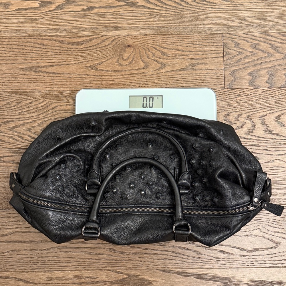 Kenneth Cole Studded Bowler Tote - Picture 9 of 9
